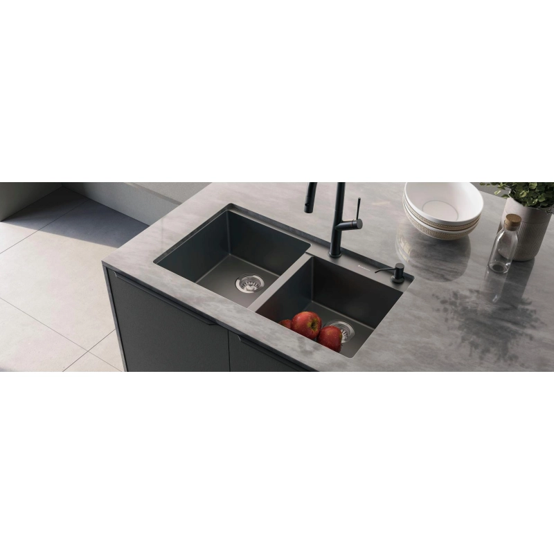 CUBA MILLARE DUPLA DE QUARTZO BLACK