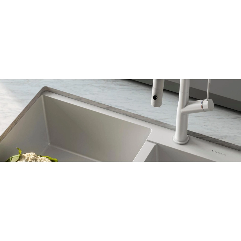 CUBA MILLARE DUPLA DE QUARTZO OFF WHITE