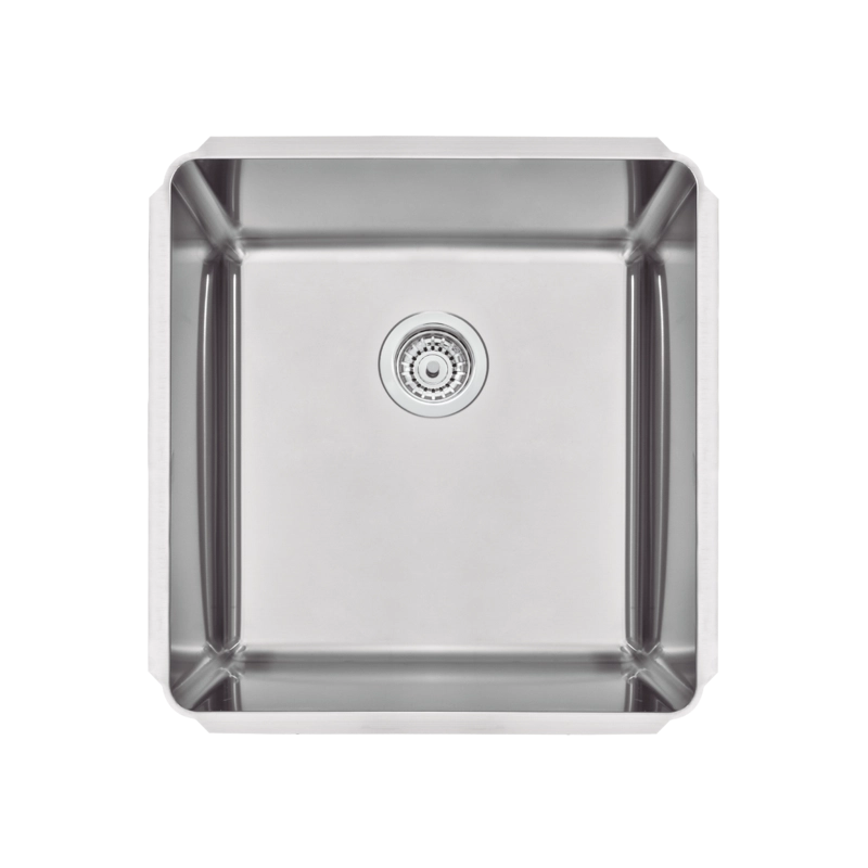 Cuba Profissional de embutir Tramontina Dritta Pro em Aço Inox com Acabamento Acetinado 50x50 cm
