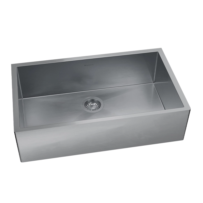 CUBA QUADRATINO FARM SINK STEEL 700