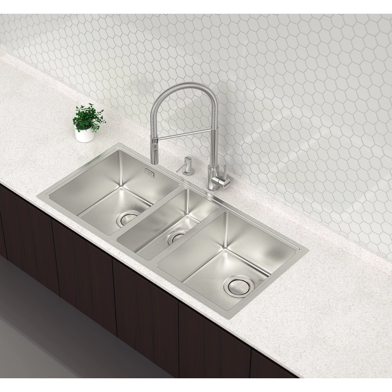 Cuba Tramontina Design Collection Quadrum 2.5 C 34 em Aço Inox com Acabamento Acetinado