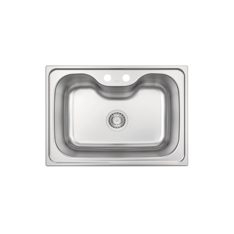 Cuba Tramontina Morgana 60 FX Undermount em Aço Inox com Acabamento Escovado com Válvula 69x49 cm