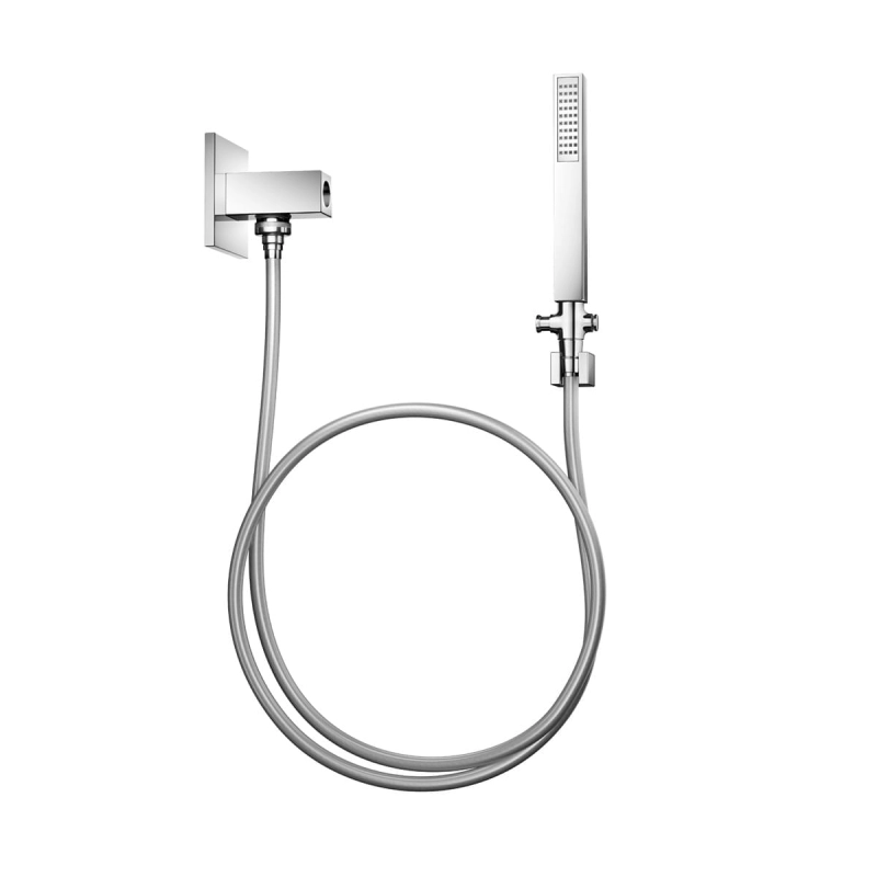 Desviador chuveiro Square 1/2" cromado