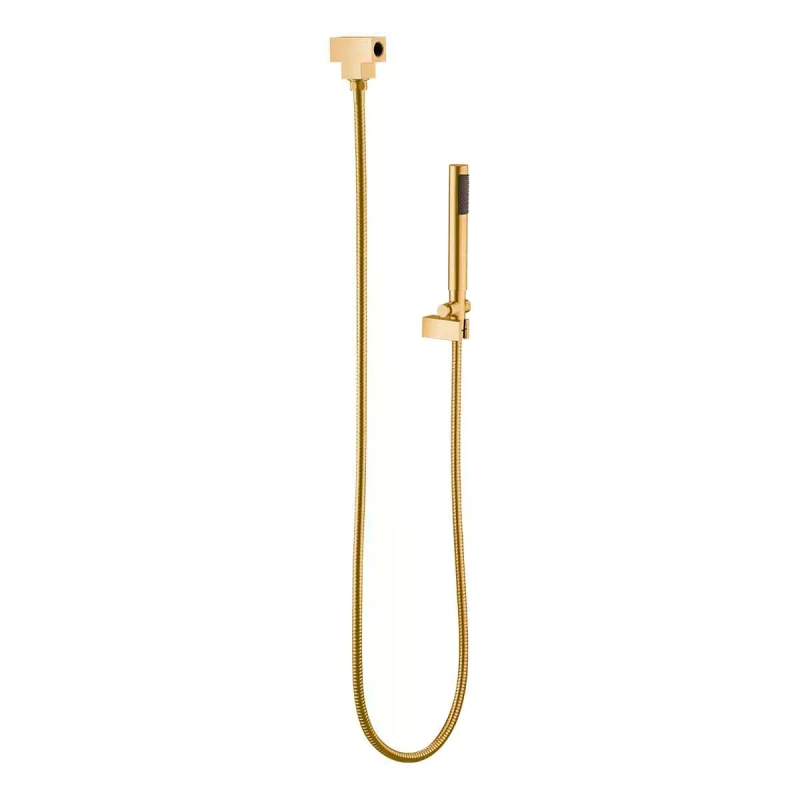 Desviador Universal Quadrado para Chuveiro - Brushed Gold