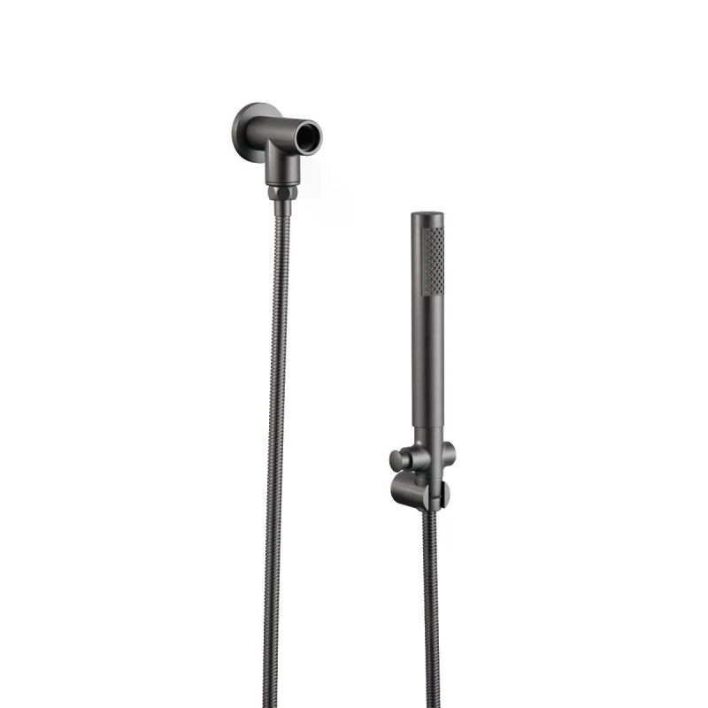 Desviador Universal Redondo para Chuveiro - GunMetal