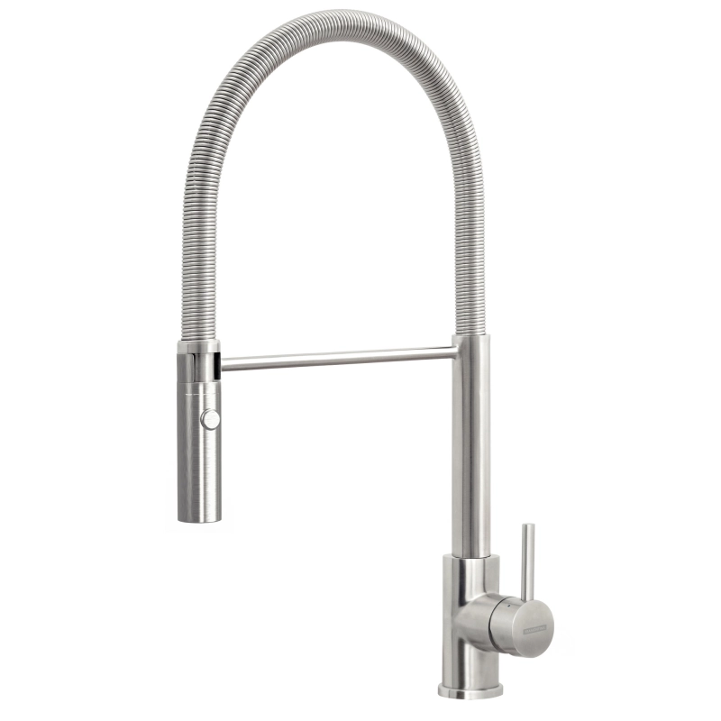 Monocomando Tramontina Versatile em Aço Inox com Bica Móvel