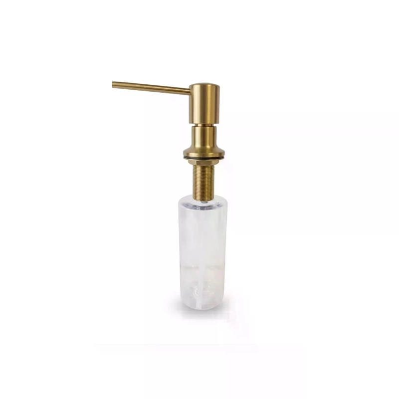 Dispenser de Detergente de Embutir - Brushed Gold