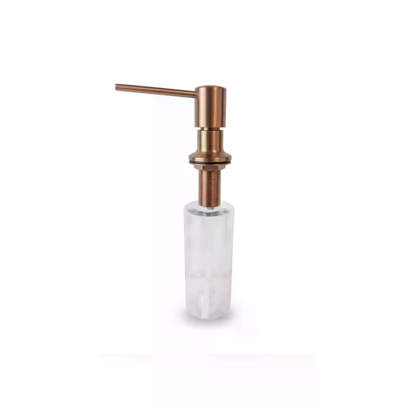 Dispenser de Detergente de Embutir - Brushed Rose Gold