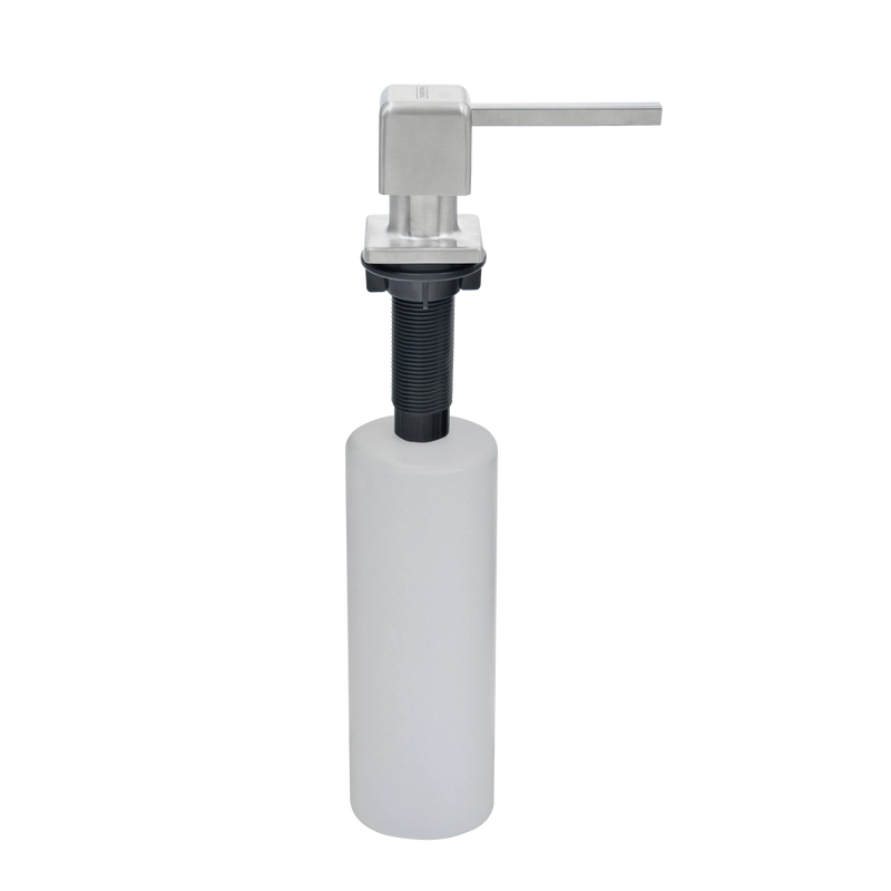 Dosador de Sabão Square Tramontina em Aço Inox com Recipiente Plástico 500 ml