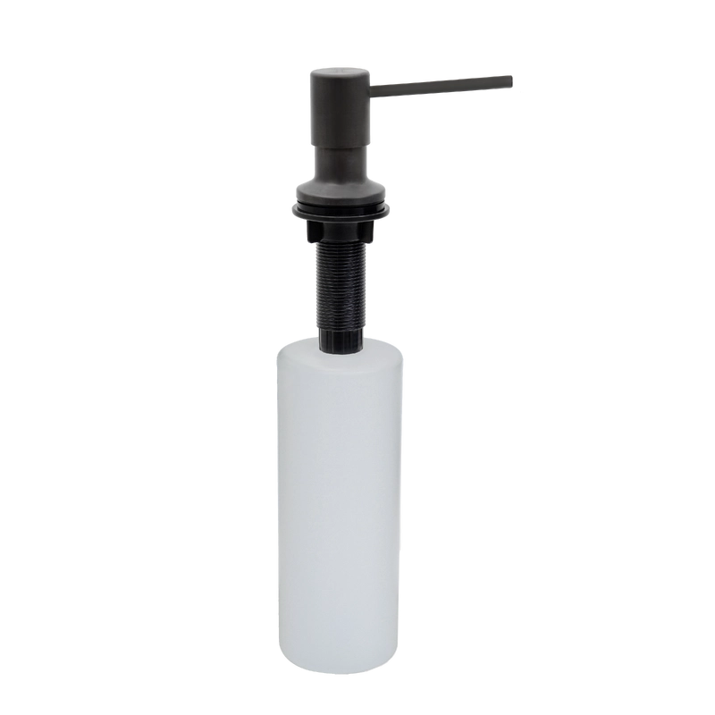 Dosador de Sabão Tramontina em Aço inox Black Matte com Recipiente Plástico 500 ml