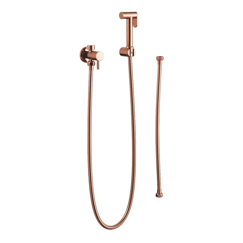 Ducha Higiênica com Derivação - Rose Gold