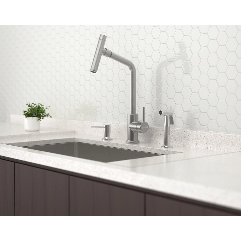 Ducha Manual para Cozinha Tramontina em Aço Inox com Extensor
