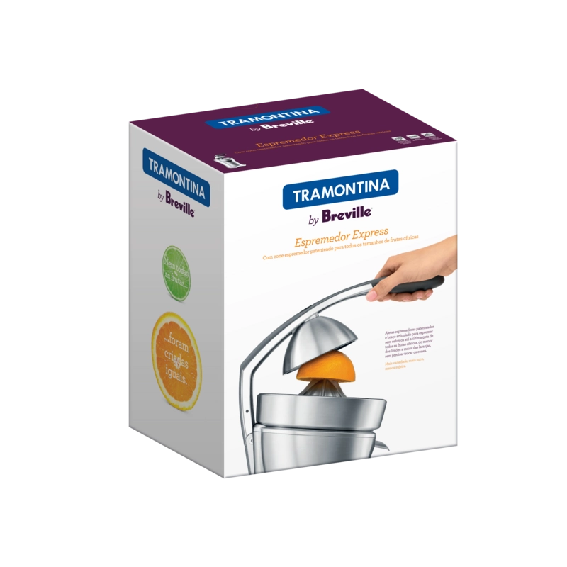 Espremedor Tramontina by Breville Express em Alumínio Fundido Fosco 220 V