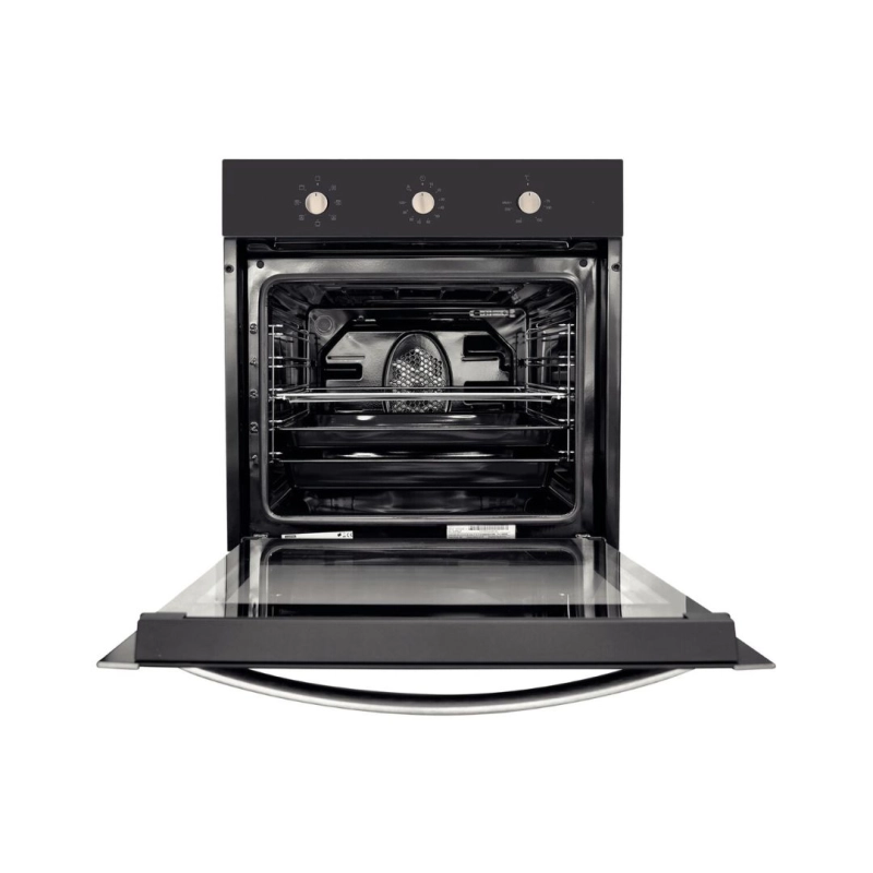 Forno Elétrico de Embutir Tramontina Glass Cook em Vidro Temperado Preto 7 Funções 73 L