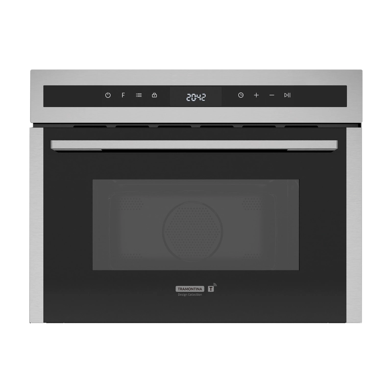 Forno Combinado com Micro-ondas Tramontina Epic T smart 60 F10 35 L em Aço Inox