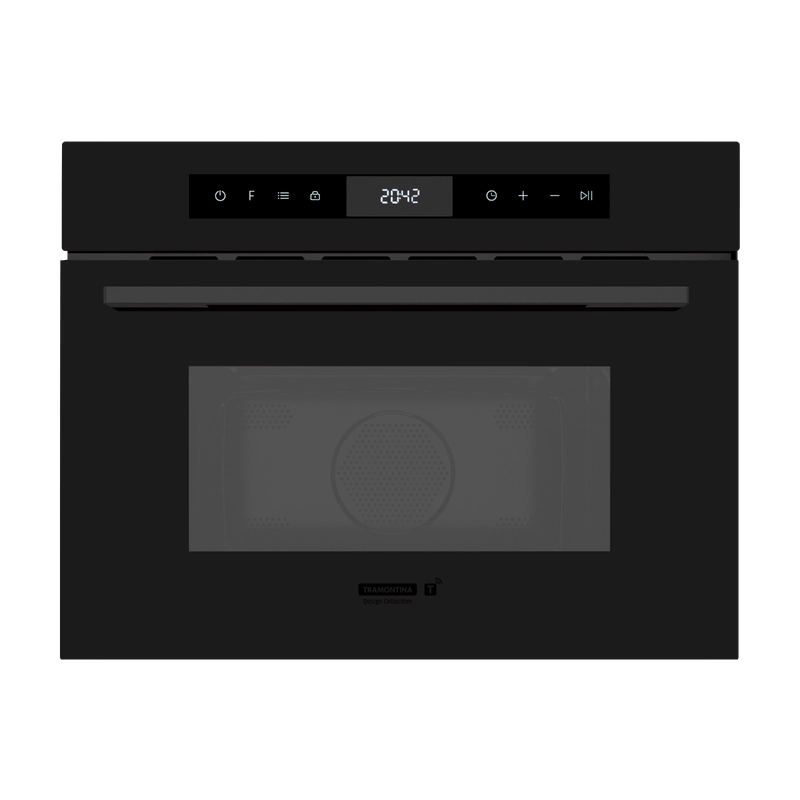 Forno Combinado com Micro-ondas Tramontina Epic T smart 60 F10 35 L Glass Black Series