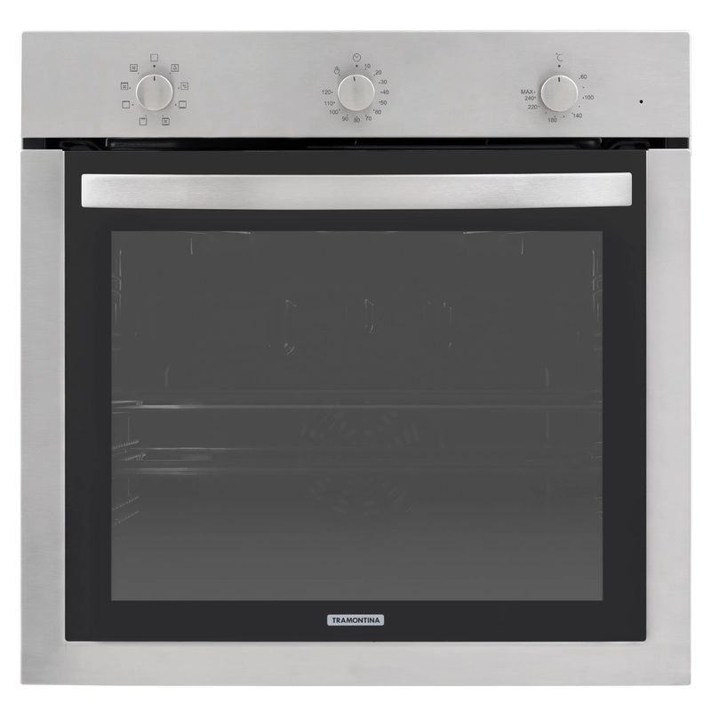 Forno Elétrico de Embutir Tramontina Inox Cook em Aço Inox 7 Funções 73 L