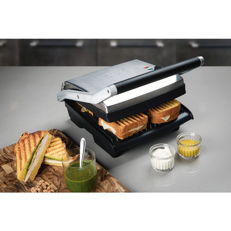 Grill Elétrico Tramontina by Breville Adjusta em Aço Inox com Bandeja Removível 127 V
