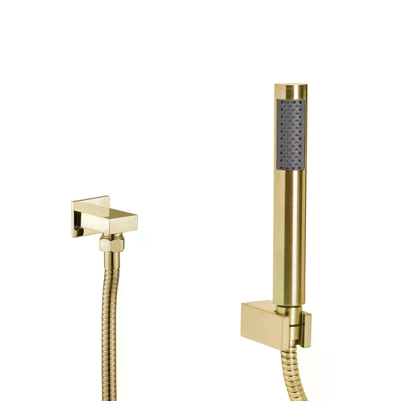 Kit de Ducha Manual para Chuveiro Rainbow - Brushed Gold