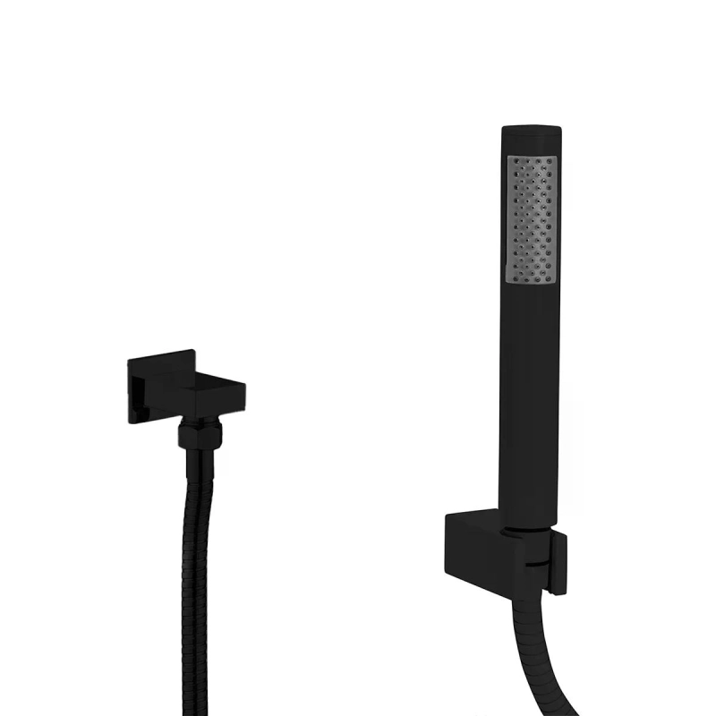 Kit de Ducha Manual para Chuveiro Rainbow - Matt Black