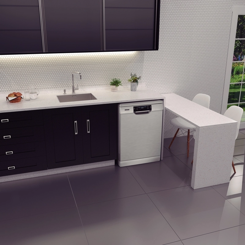 Lava-Louças Tramontina Inox 15 Serviços S15X 60 com 8 Programas e 6 Funções 220 V