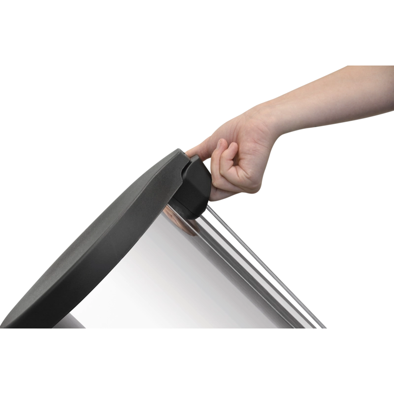 Lixeira com Pedal Tramontina New em Aço Inox com Acabamento Polido 12 L