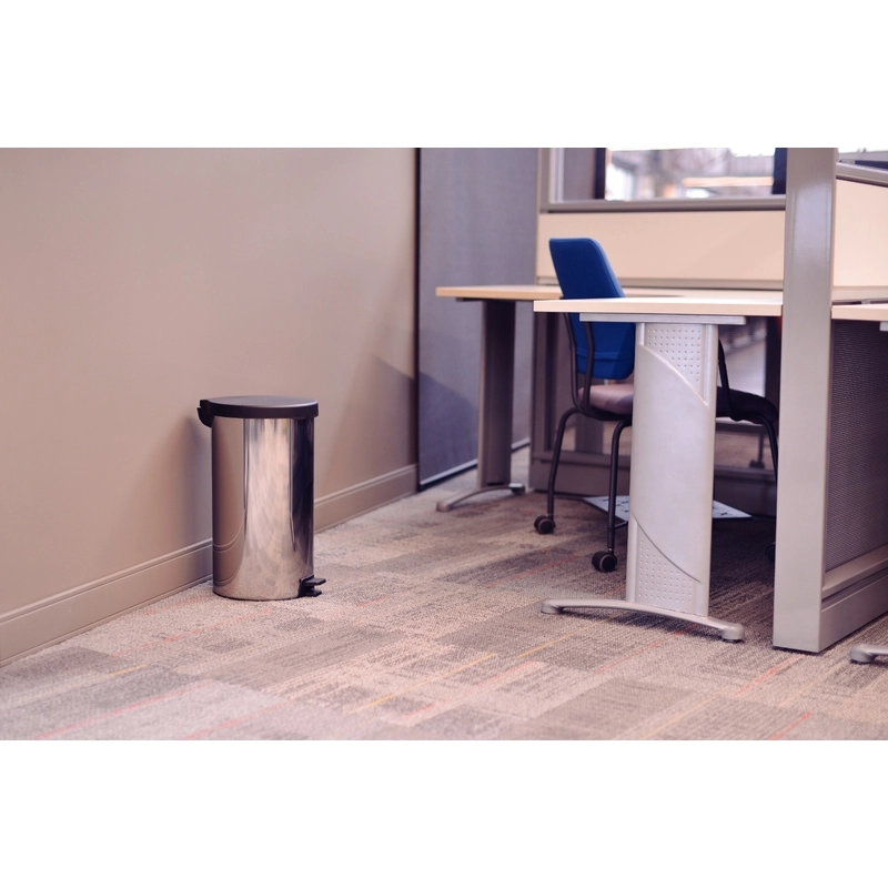 Lixeira com Pedal Tramontina New em Aço Inox com Acabamento Polido 20 L