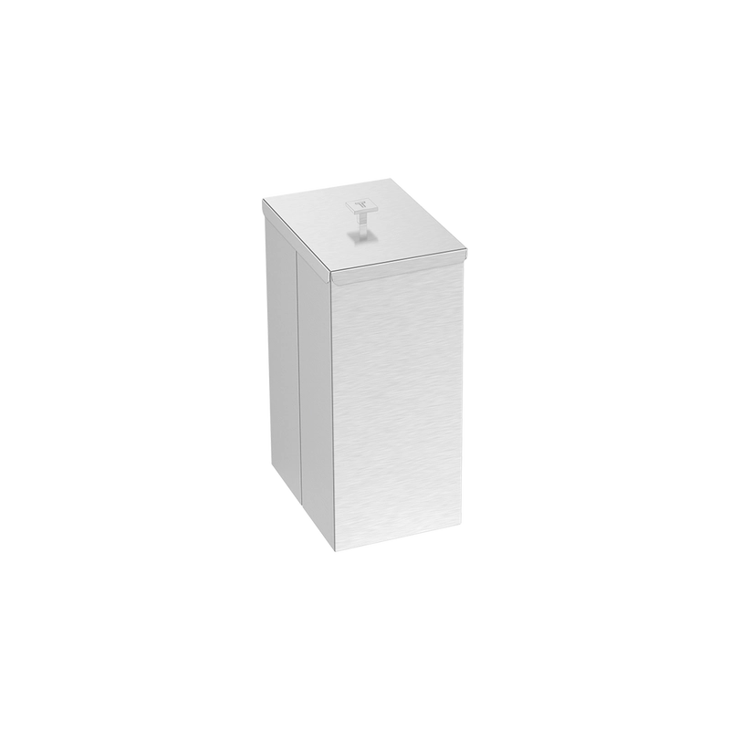 Lixeira Inox Luz Slim Tramontina com Acabamento Acetinado 5,5 L