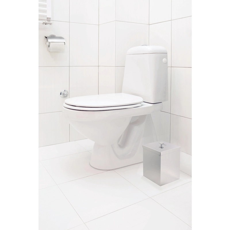 Lixeira Inox Luz Tramontina com Acabamento Acetinado  4,5 L