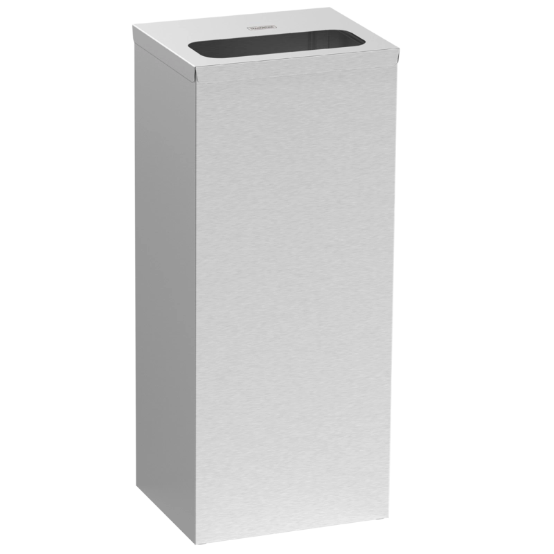 Lixeira Inox Tramontina Square com Acabamento Acetinado 50 L