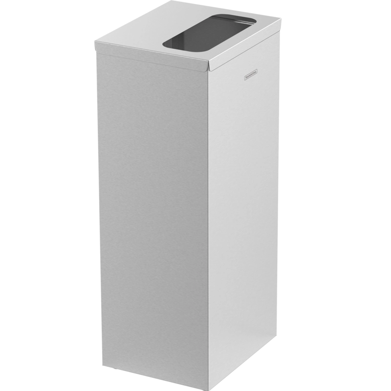 Lixeira Inox Tramontina Square com Acabamento Acetinado 50 L
