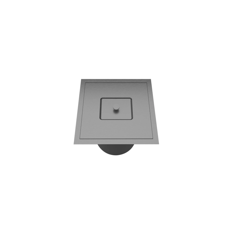 LIXEIRA QUADRADA DE EMBUTIR 5L