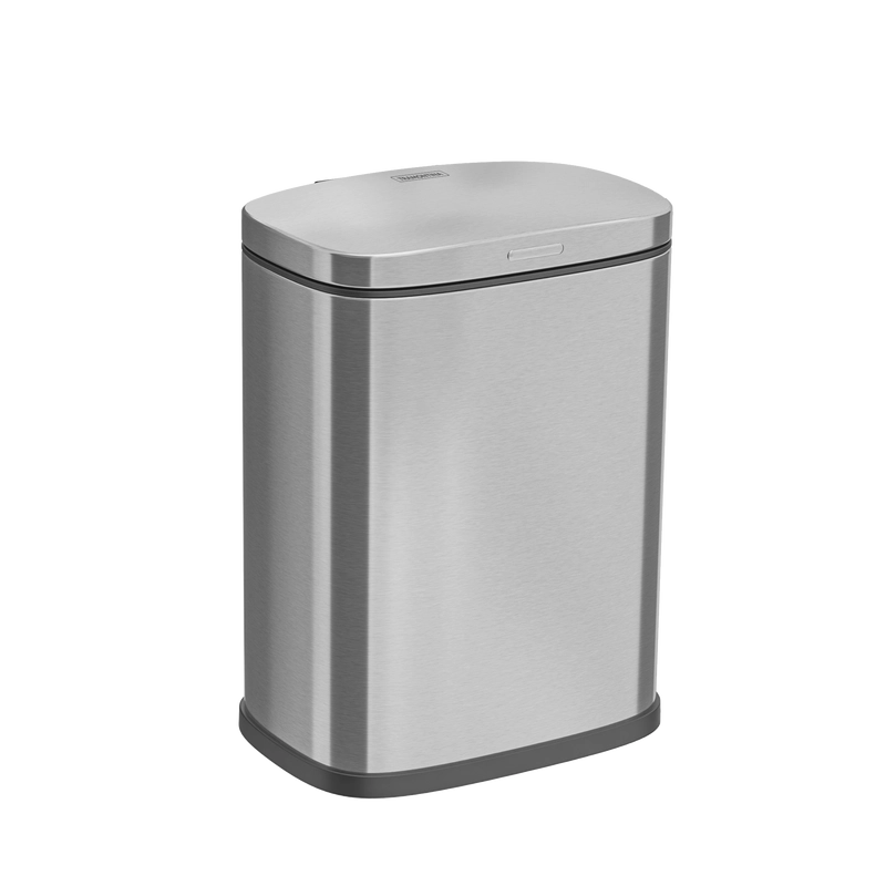 Lixeira Tramontina Tipo D em Aço Inox com Acabamento Acetinado 3 L