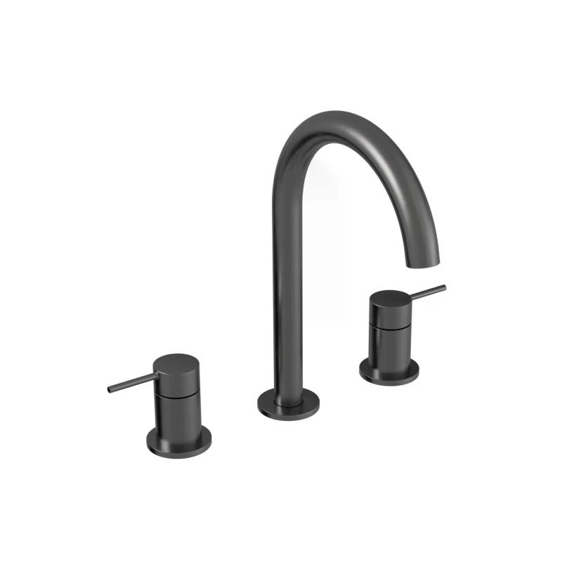 Misturador de Bancada para Lavatório Loop - GunMetal