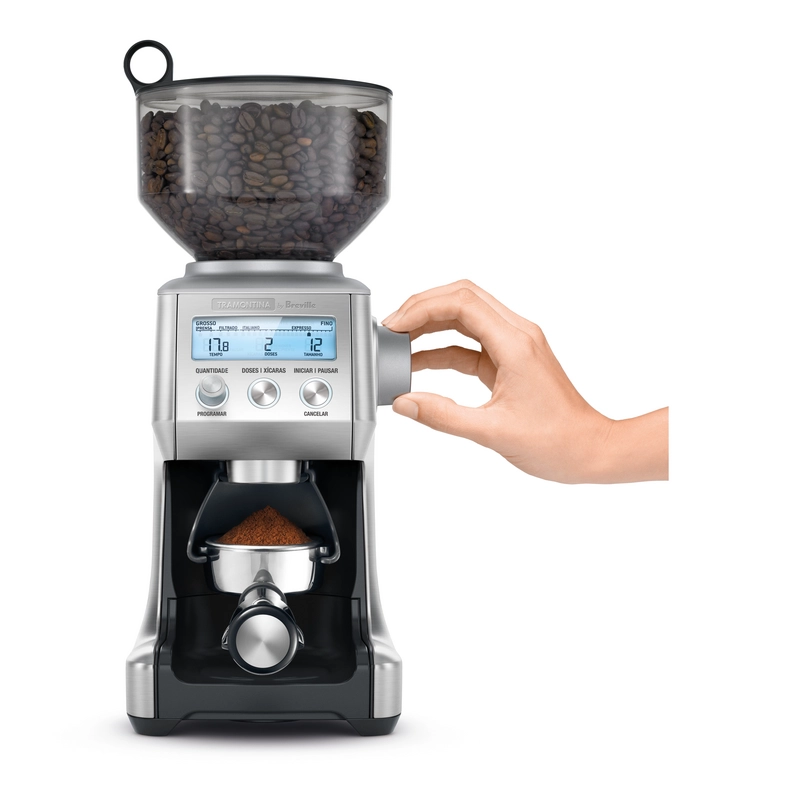 Moedor de Café Tramontina by Breville Express em Aço Inox 60 Níveis de Moagem 127 V