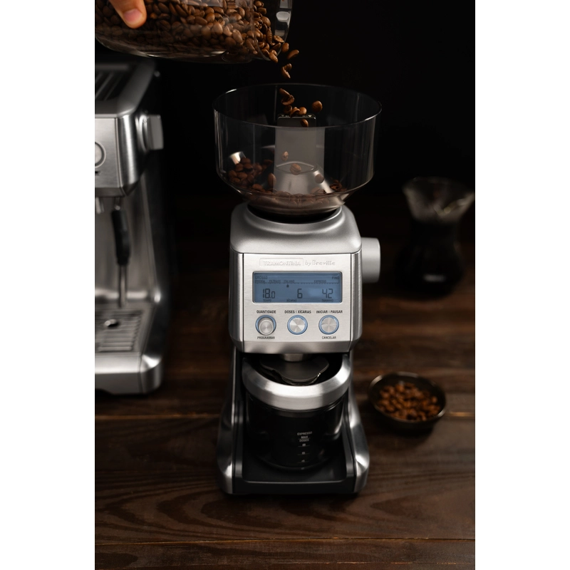 Moedor de Café Tramontina by Breville Express em Aço Inox 60 Níveis de Moagem 220 V