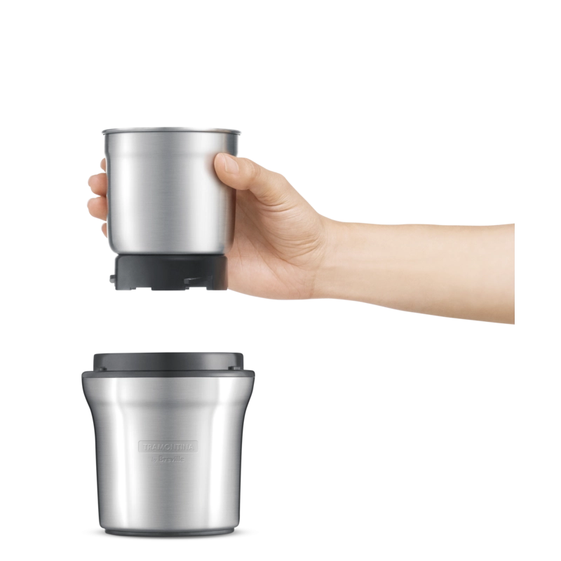 Moedor de grãos Tramontina by Breville  Coffee & Spice em Aço Inox Fosco 127 V