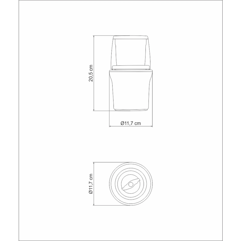 Moedor de grãos Tramontina by Breville Coffee &amp; Spice em Aço Inox Fosco 220 V