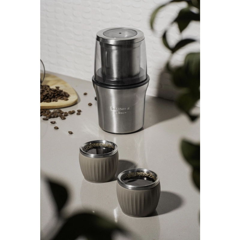 Moedor de grãos Tramontina by Breville Coffee &amp; Spice em Aço Inox Fosco 220 V