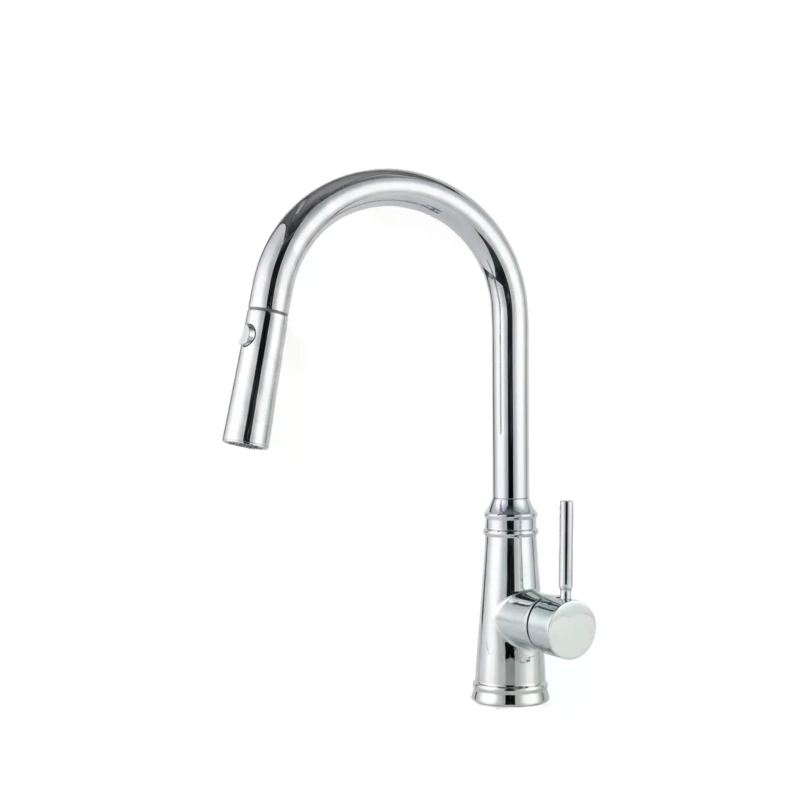 Monocomando de Cozinha Pull-Out Ferme - Polished