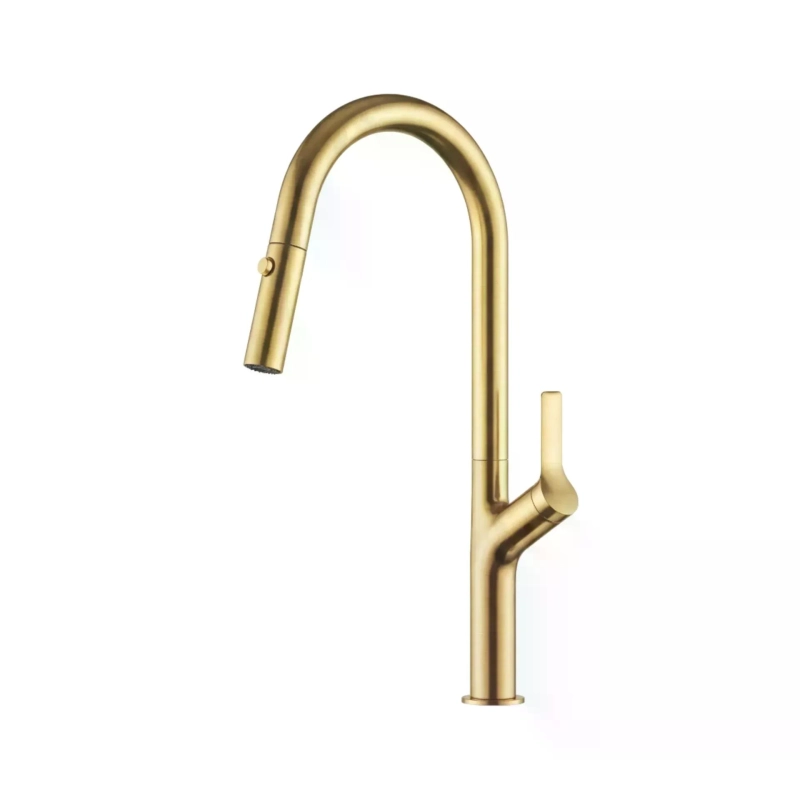Monocomando de Cozinha Pull-Out Neora - Brushed Gold