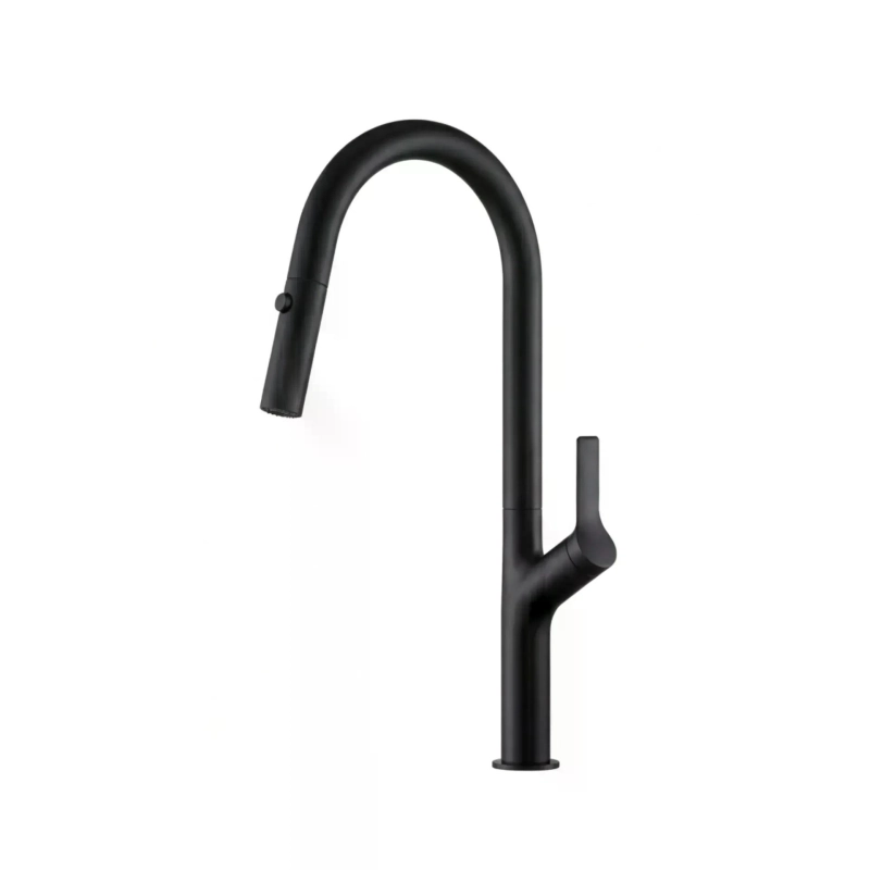 Monocomando de Cozinha Pull-Out Neora - Matt Black