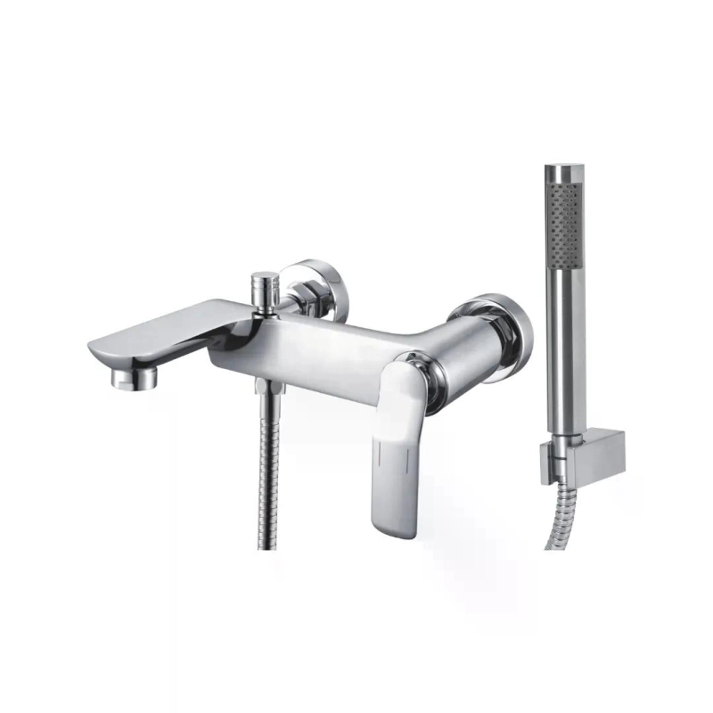 Monocomando de Parede para Banheira Com Ducha Manual Rainbow - Chrome