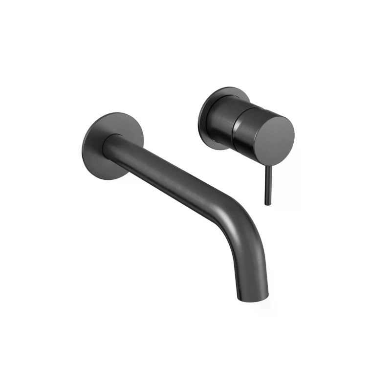 Monocomando de Parede para Lavatório Loop - GunMetal