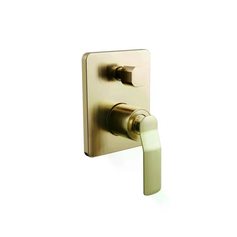Monocomando para Chuveiro com Desviador Rainbow - Brushed Gold
