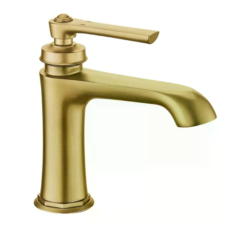 Monocomando para Lavatório 100mm Ever - Brushed Gold