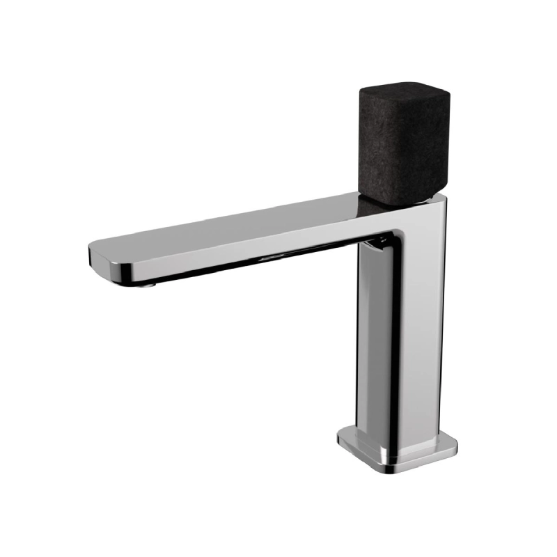 Monocomando para Lavatório 121 mm Rivvo GeoStone - Dark Concrete