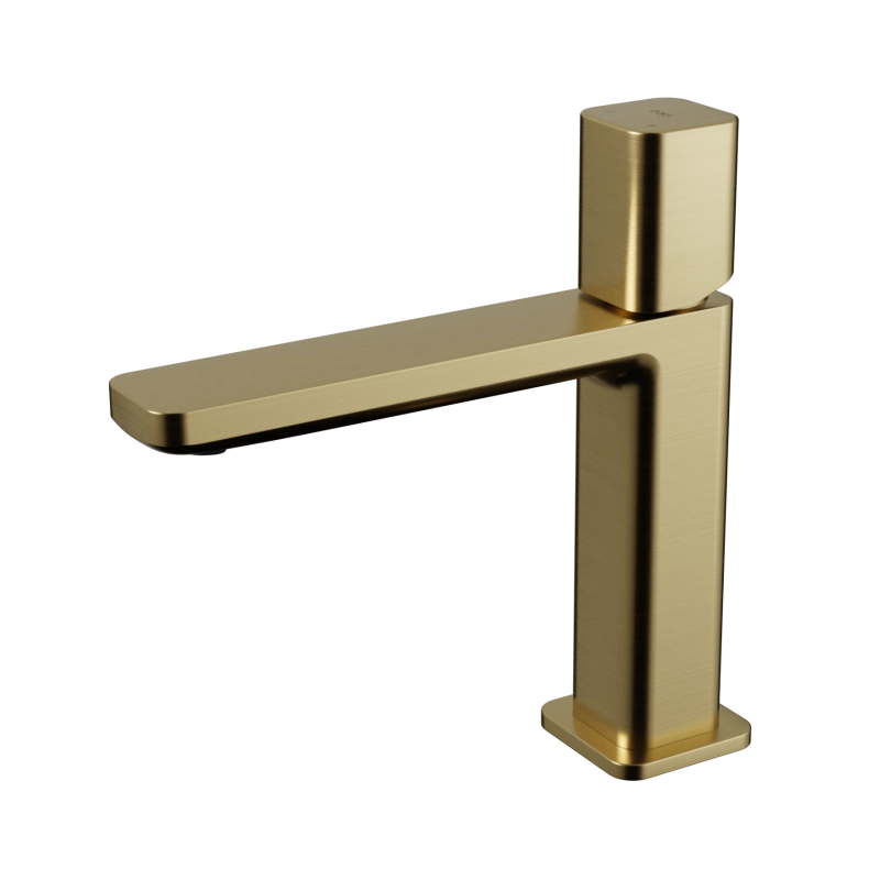 Monocomando para Lavatório 121mm Rivvo - Brushed Gold