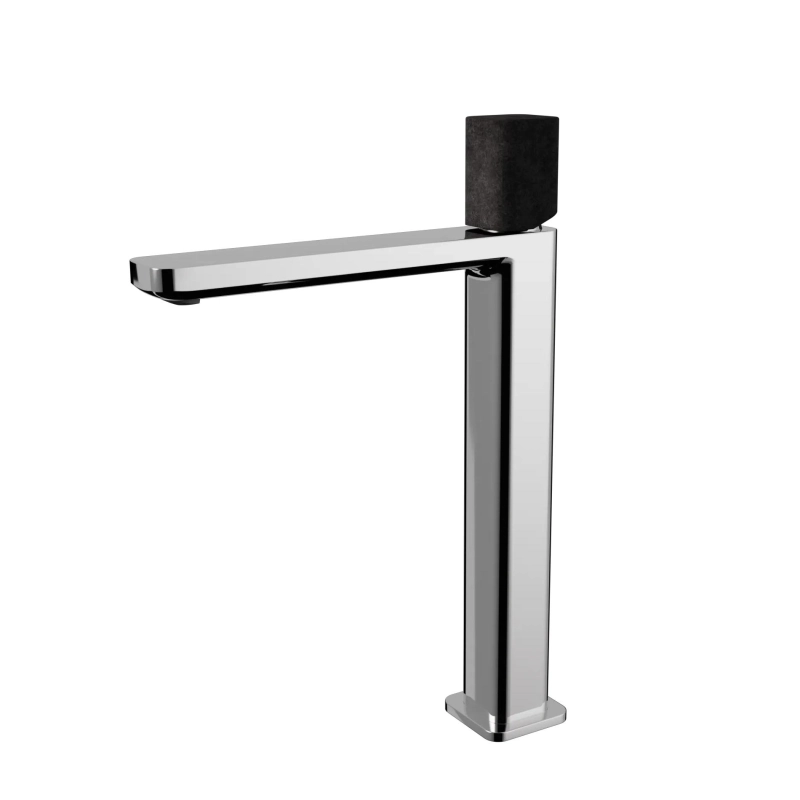 Monocomando para Lavatório 239mm Rivvo GeoStone - Dark Concrete