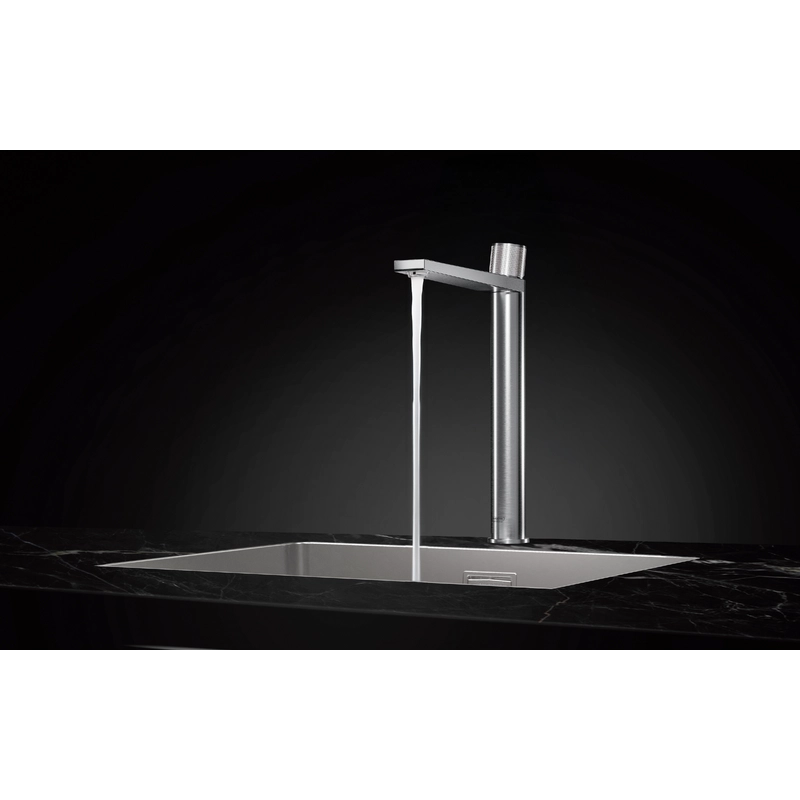 Monocomando Tramontina Design Collection Tower em Aço Inox com Acabamento Acetinado